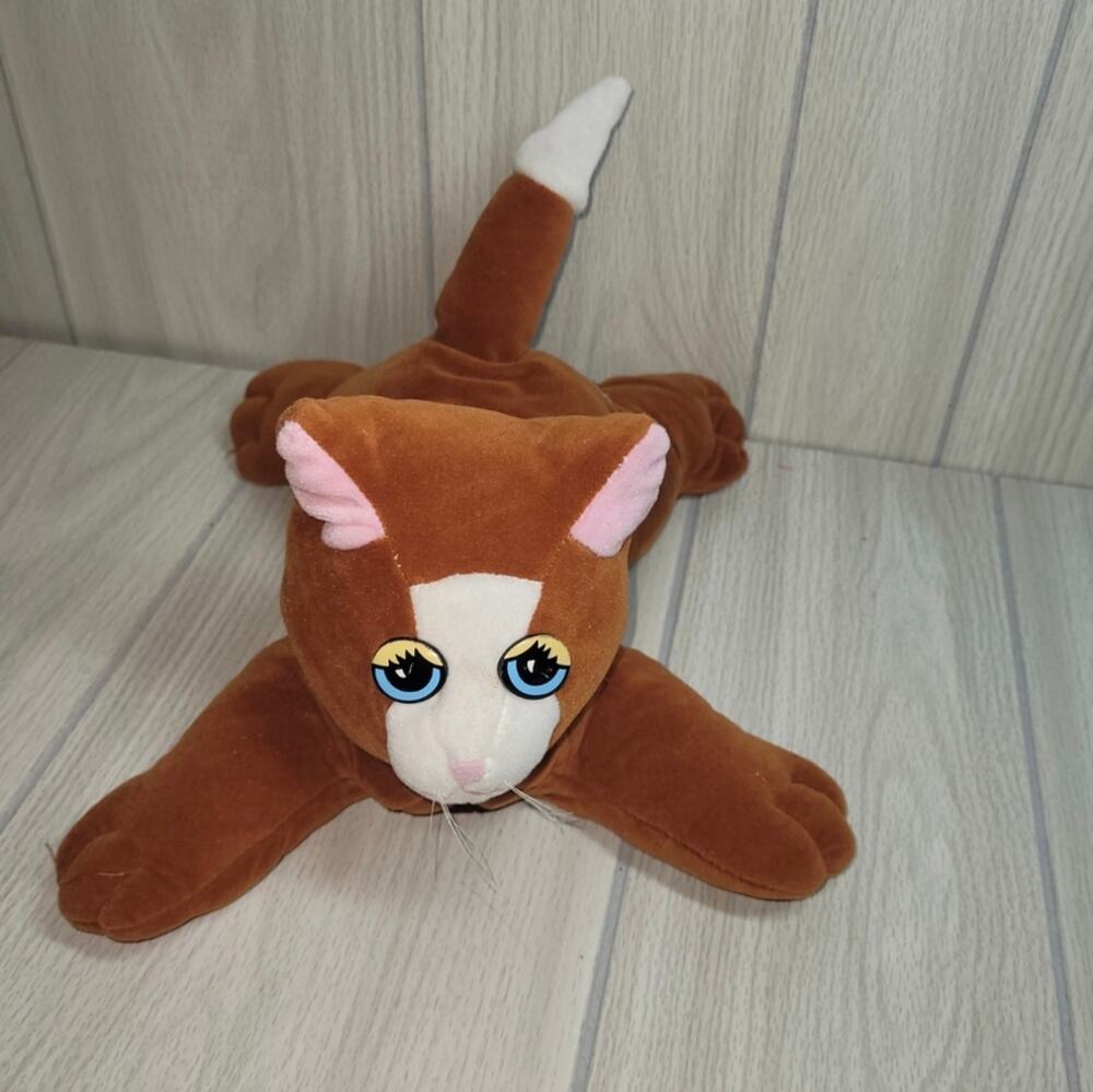 Vtg 1985 Tonka Pound Purries Brown Kitty Cat Plush Retro Nostalgia Movie Prop